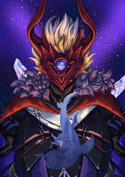 Fanart of Tartaglia from Genshin Impact