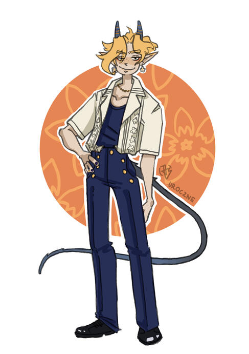 A drawing of my OC