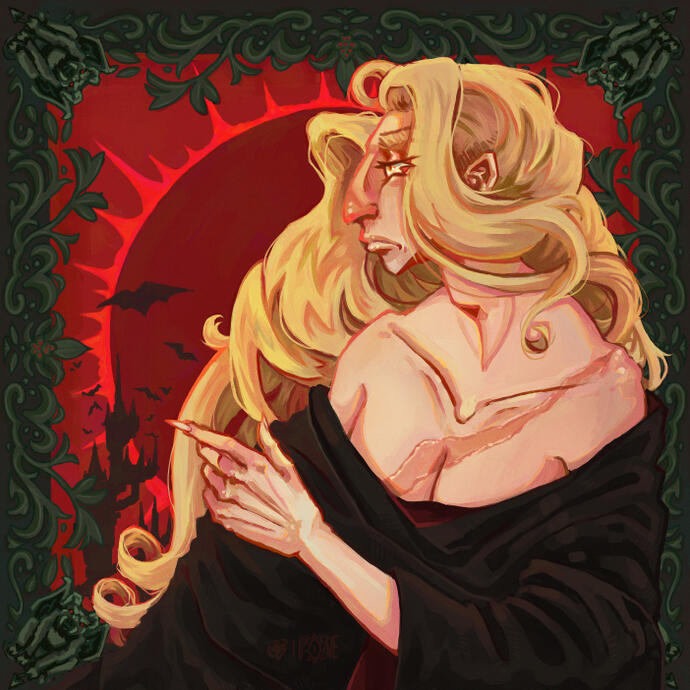 Art inspired by Castlevania